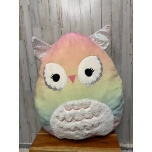 Squishmallows 20" Britta the Rainbow Owl Plush Toy‎ Multicolor